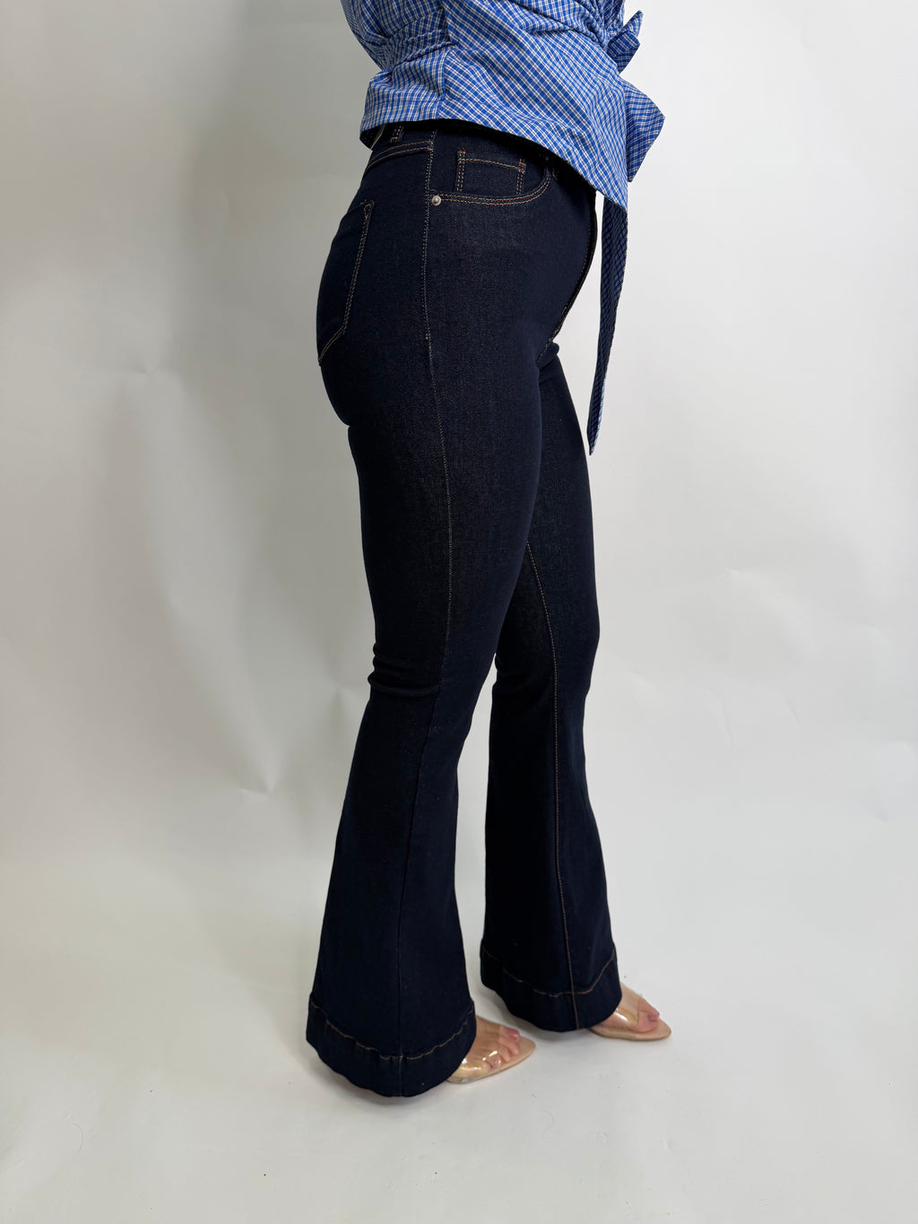 Jeans Sharon a zampa